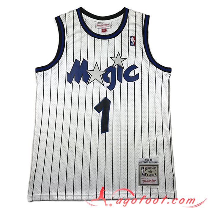 Maillot Orlando Magic (HARDAWAY #1) 2023/24 Blanc
