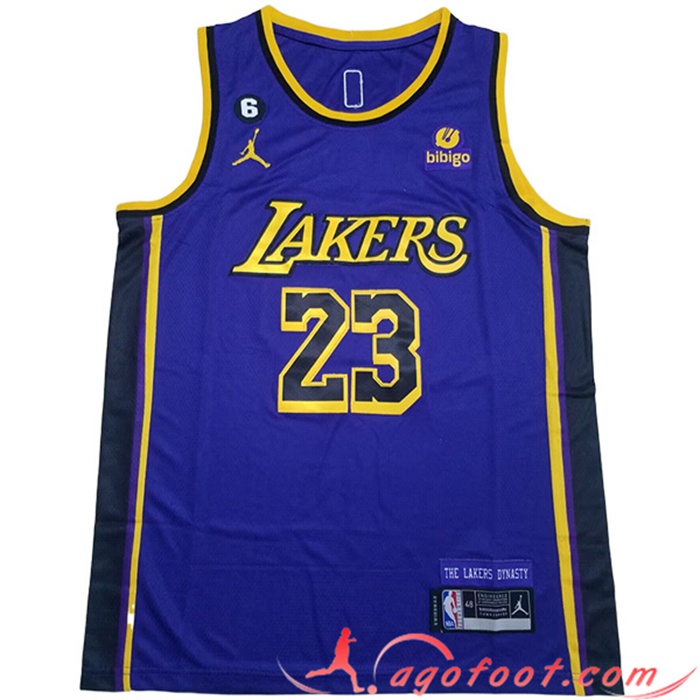 Maillot Los Angeles Lakers (JAMES #23) 2023/24 Bleu