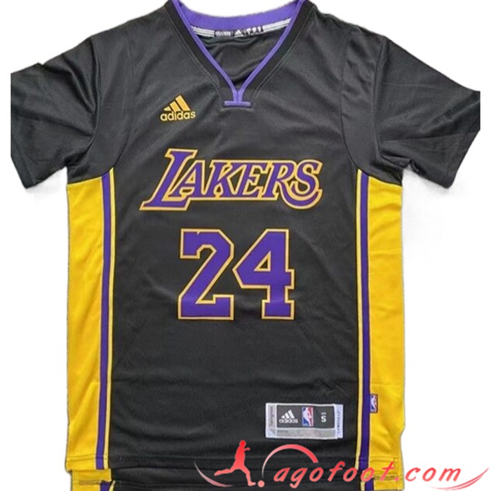 Maillot Los Angeles Lakers (BRYANT #24) 2023/24 Noir/Jaune