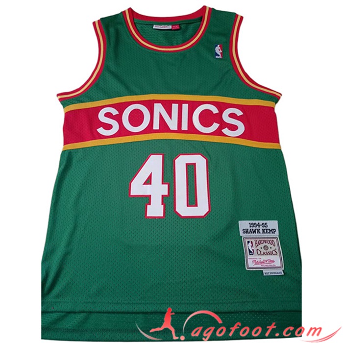 Maillot Oklahoma City Thunder (KEMP #40) 2023/24 Vert -03