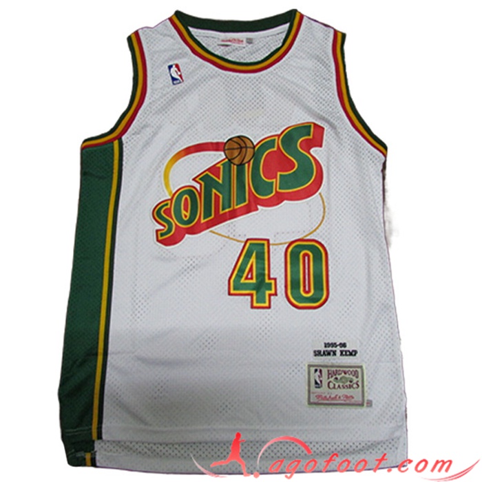 Maillot Oklahoma City Thunder (KEMP #40) 2023/24 Blanc