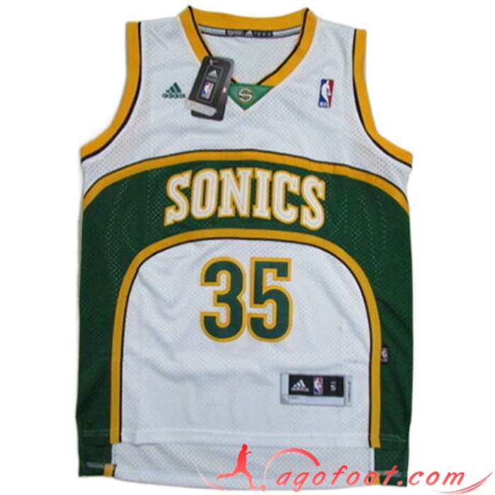 Maillot Oklahoma City Thunder (DURANT #35) 2023/24 Blanc