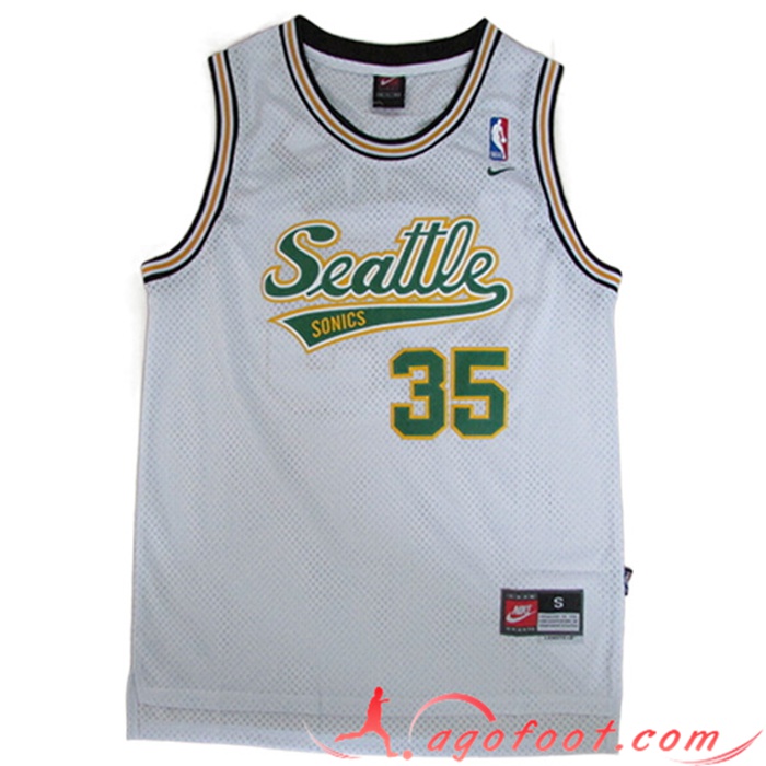 Maillot Oklahoma City Thunder (DURANT #35) 2023/24 Blanc -02