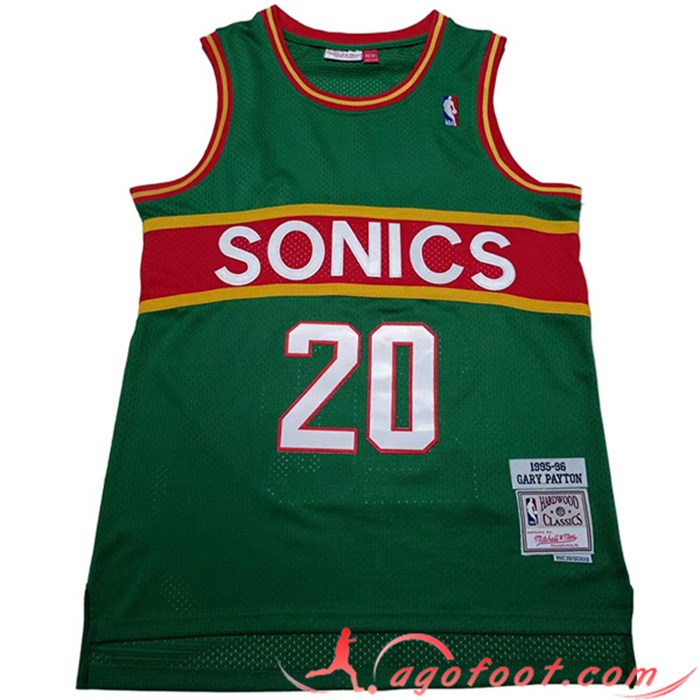 Maillot Oklahoma City Thunder (PAYTON #20) 2023/24 Vert -02