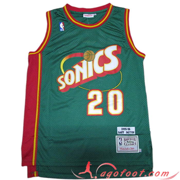 Maillot Oklahoma City Thunder (PAYTON #20) 2023/24 Vert -03