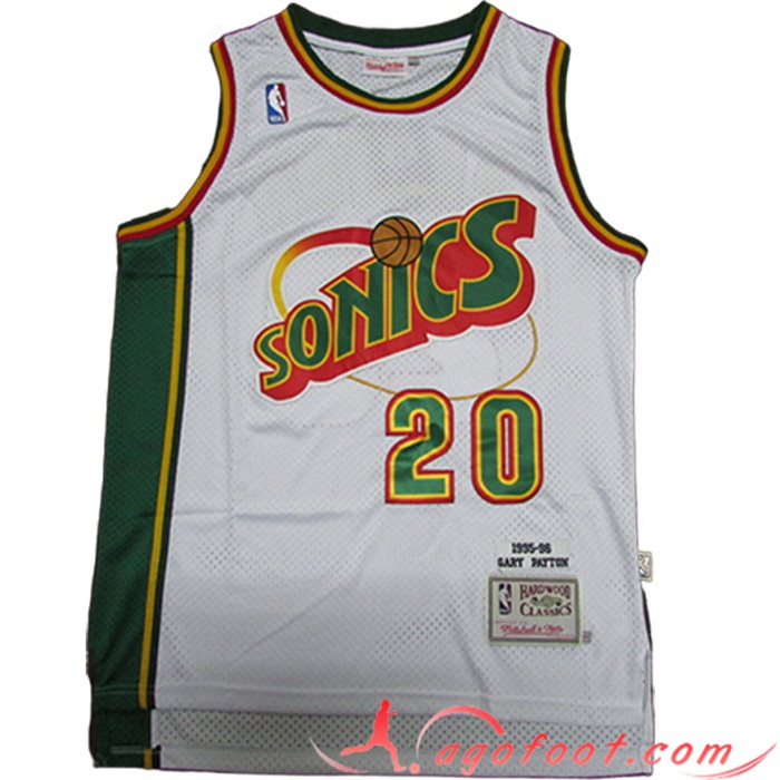 Maillot Oklahoma City Thunder (PAYTON #20) 2023/24 Blanc