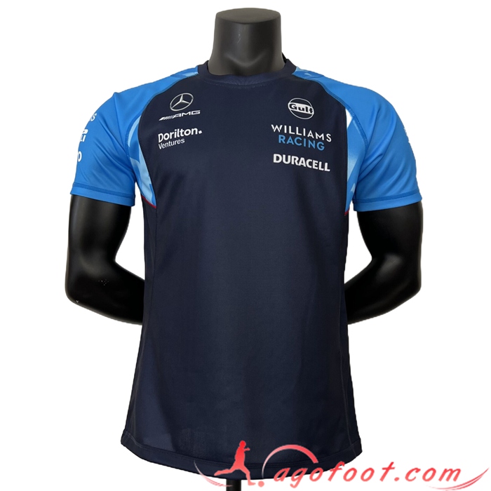 T-Shirt F1 Mercedes Benz Team Bleu Marine 2023