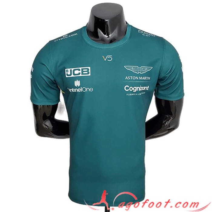 T-Shirt F1 Aston Martin Team (VETTEL #5) Vert 2023