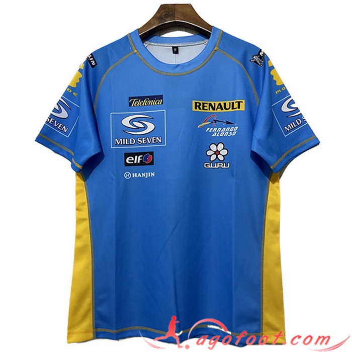 T-Shirt F1 Mild Seven Renault Team Bleu 2023
