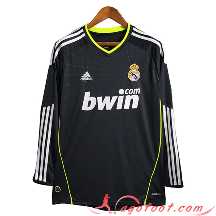 Maillot de Foot Real Madrid Exterieur Manches Longues 2010/2011