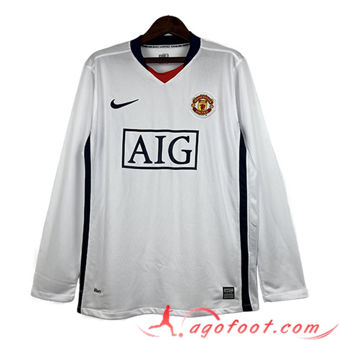 Maillot de Foot Manchester United Third Manches Longues 2007/2008