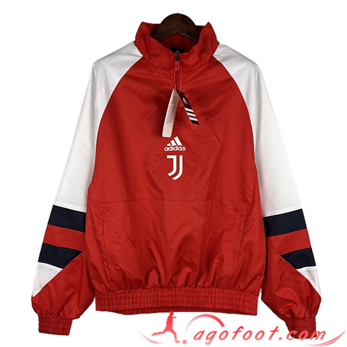 Coupe-Vent Juventus Rouge 2023/2024