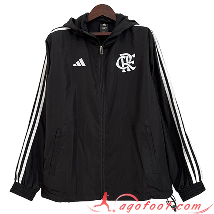 Coupe-Vent Flamengo Noir 2023/2024 -02