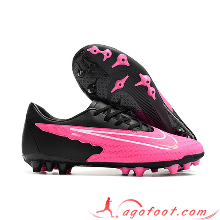 Nike Chaussures de Foot Phantom GX Academy AG Rose/Noir