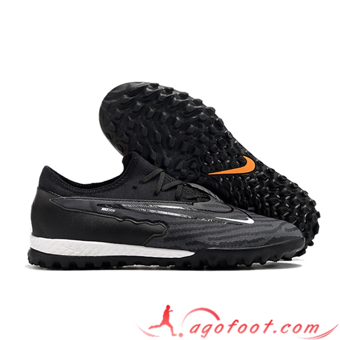 Nike Chaussures de Foot React Phantom GX Pro TF Noir