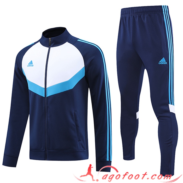 Ensemble Survetement de Foot - Veste Adidas Bleu Marine 2023/2024