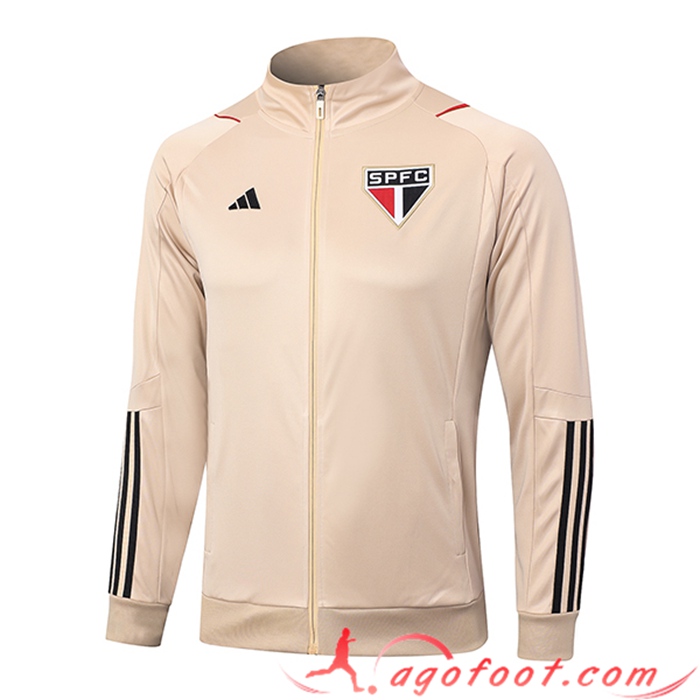 Veste Foot Sao Paulo FC Jaune 2023/2024