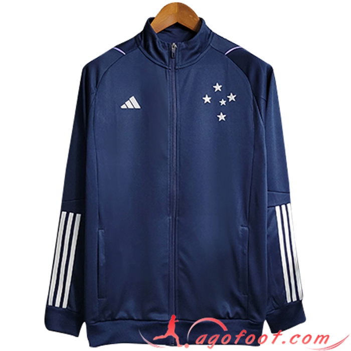 Veste Foot Cruzeiro EC Bleu Marine 2023/2024 -02