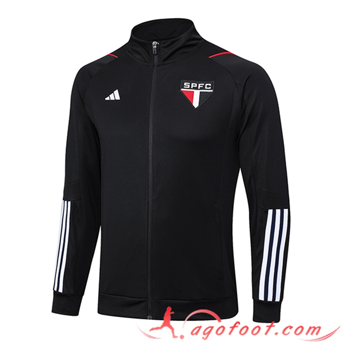 Veste Foot Sao Paulo FC Noir 2023/2024