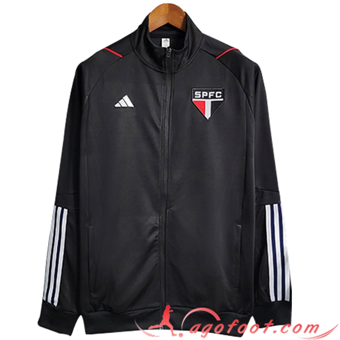Veste Foot Sao Paulo FCs Noir 2023/2024