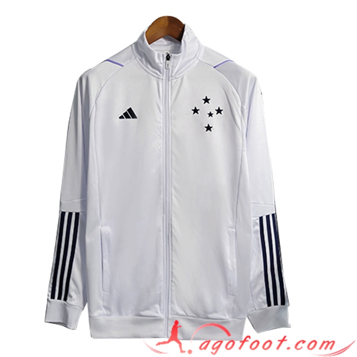 Veste Foot Cruzeiro Blanc 2023/2024