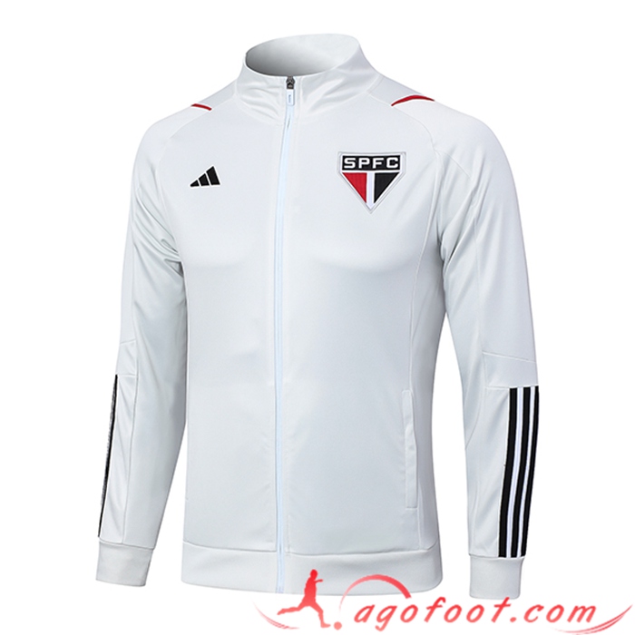 Veste Foot Sao Paulo FC Blanc 2023/2024