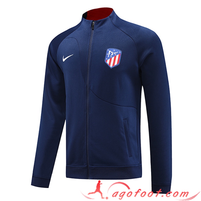 Veste Foot Atletico Madrid Bleu Marine 2023/2024