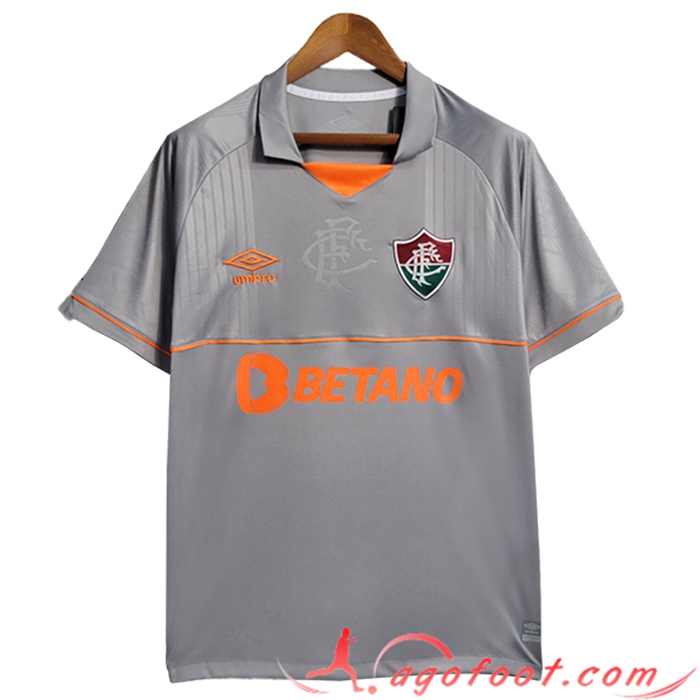 Maillot de Foot Fluminense Gardien de But Gris 2023/2024