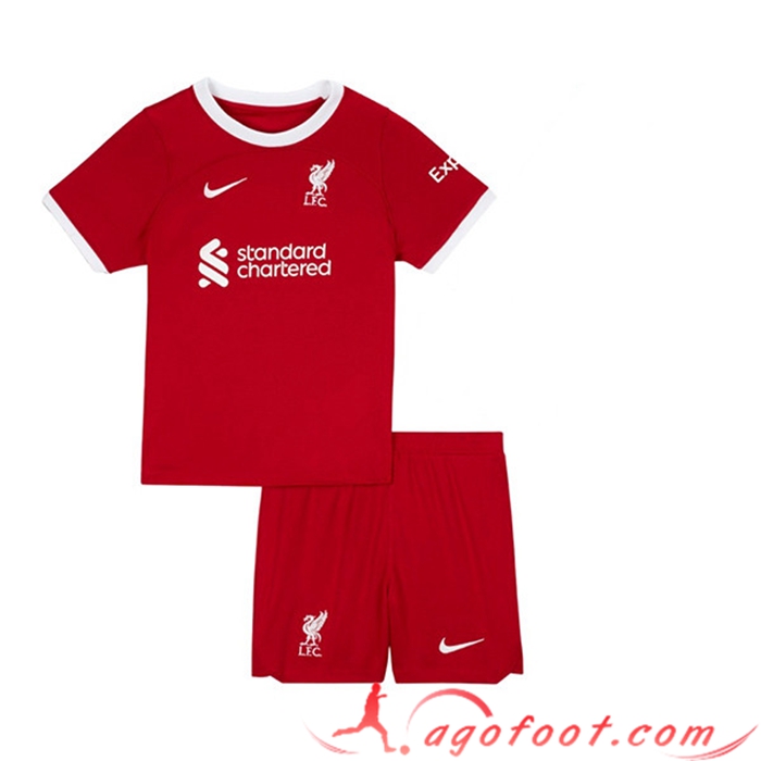 Maillot de Foot FC Liverpool Enfant Domicile 2023/2024