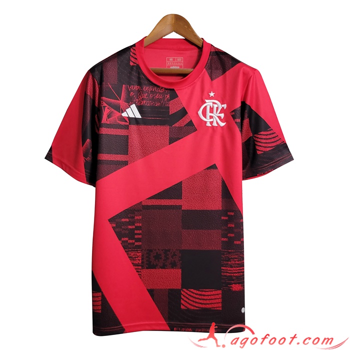 Training T-Shirts Flamengo Rouge 2023/2024 -02