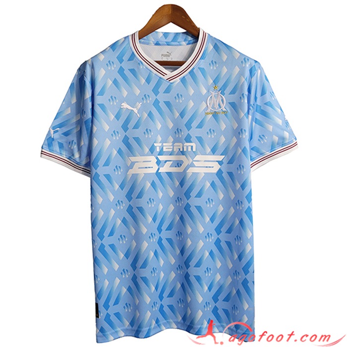 Training T-Shirts Marseille Bleu Clair 2023/2024 -02