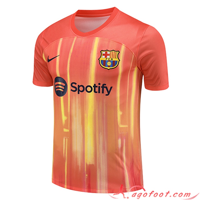 Training T-Shirts FC Barcelone Orange 2023/2024