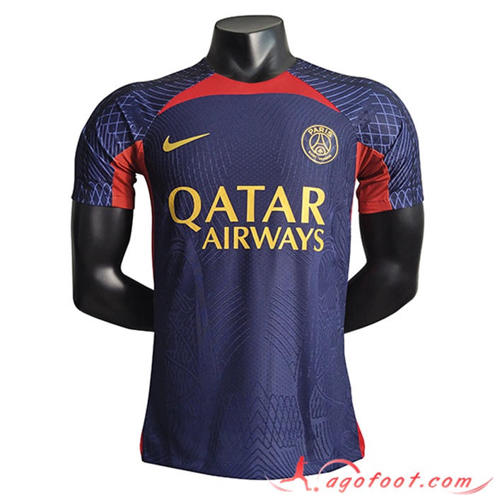 Training T-Shirts FC Barcelone Bleu Marine 2023/2024 -02