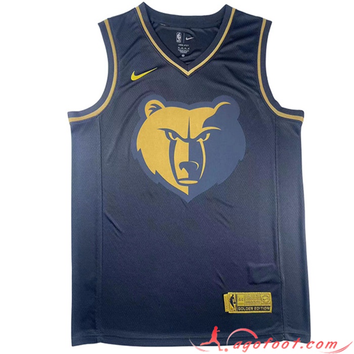 Maillot Memphis Grizzlies (MORANT #12) 2023/24 Noir