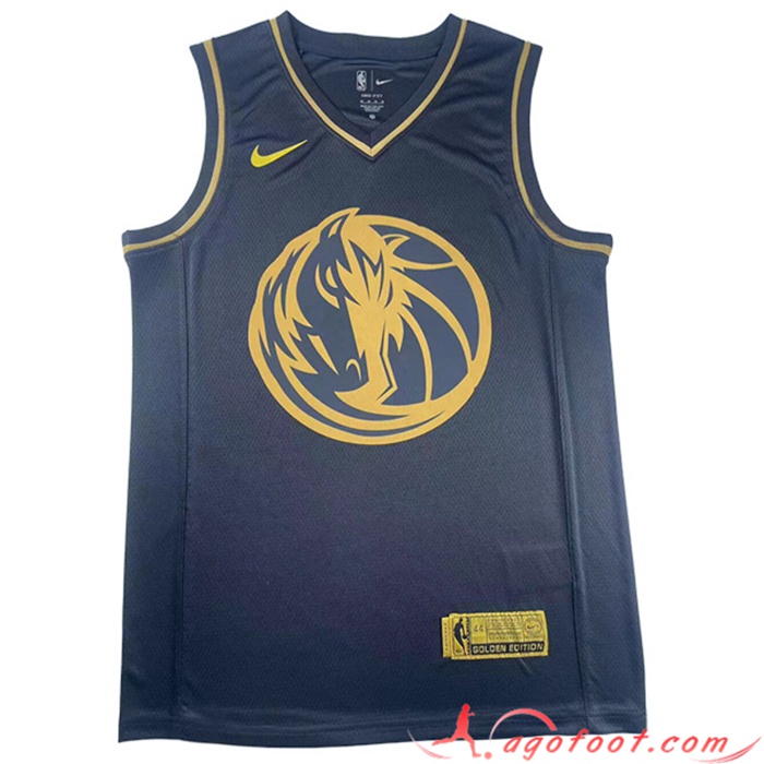Maillot Dallas Mavericks (DONCIC #77) 2023/24 Noir