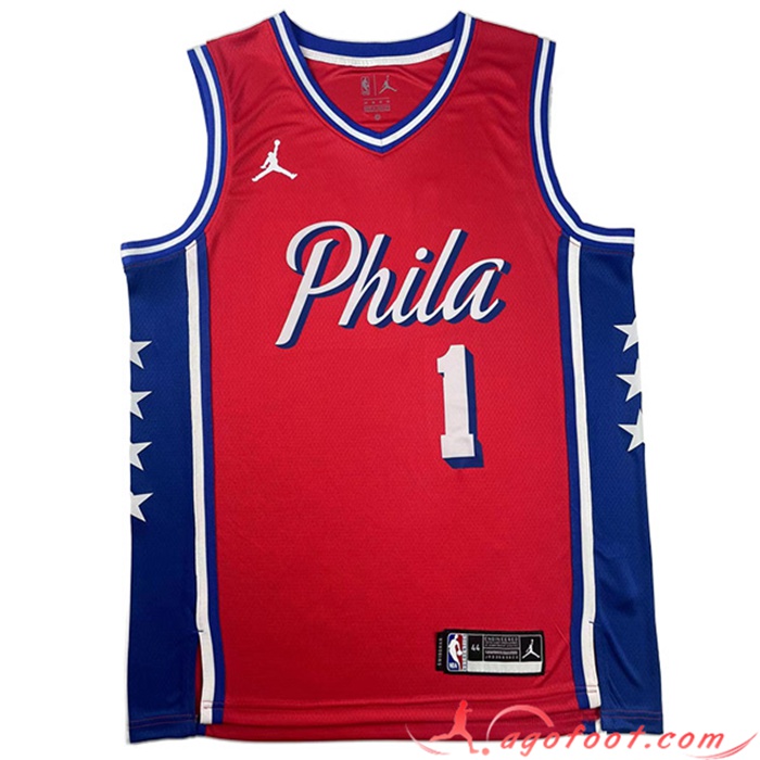 Maillot Philadelphia 76ers (HARDEN #1) 2023/24 Noir