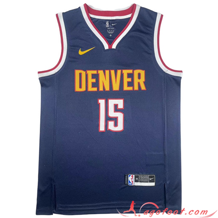 Maillot Denver Nuggets (JOKIC #15) 2023/24 Bleu Marine
