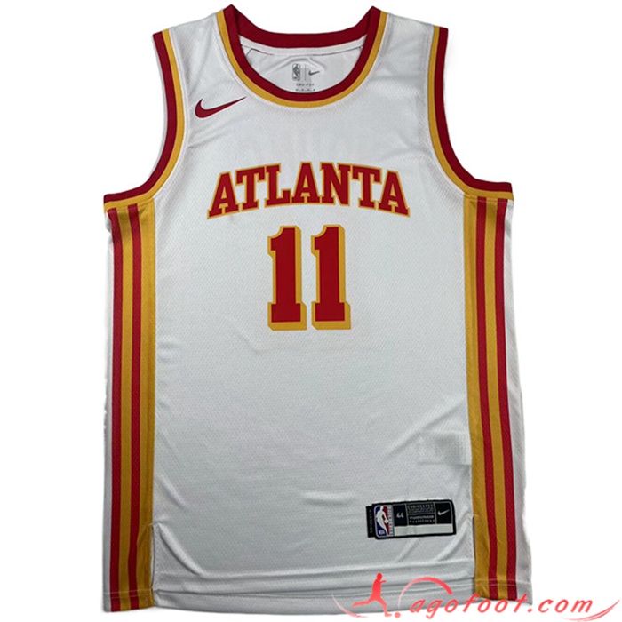 Maillot Atlanta Hawks (YOUNG #11) 2023/24 Blanc
