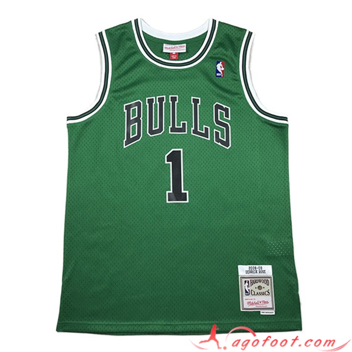 Maillot Chicago Bulls (ROSE #1) 2023/24 Vert