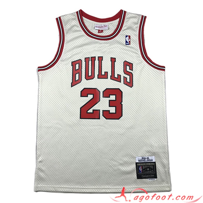 Maillot Chicago Bulls (JORDAN #23) 2023/24 Blanc -03