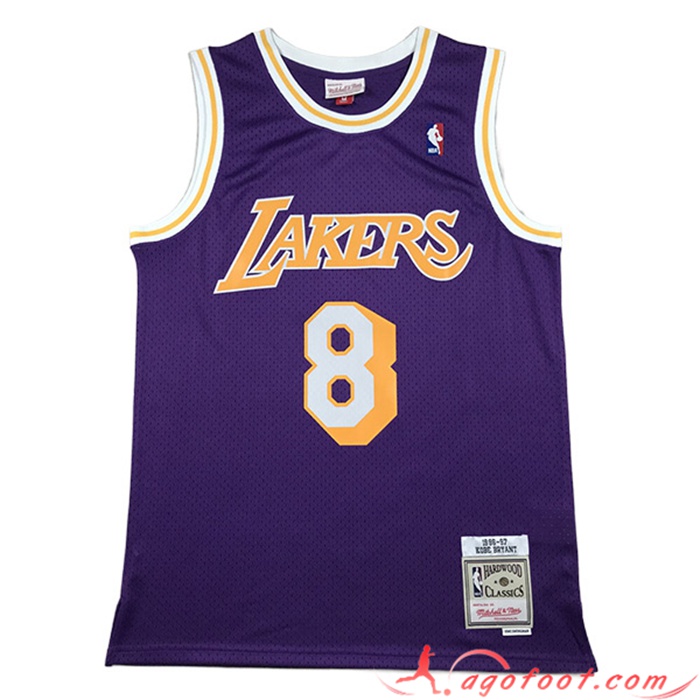 Maillot Los Angeles Lakers (BRYANT #8) 2023/24 Pourpre