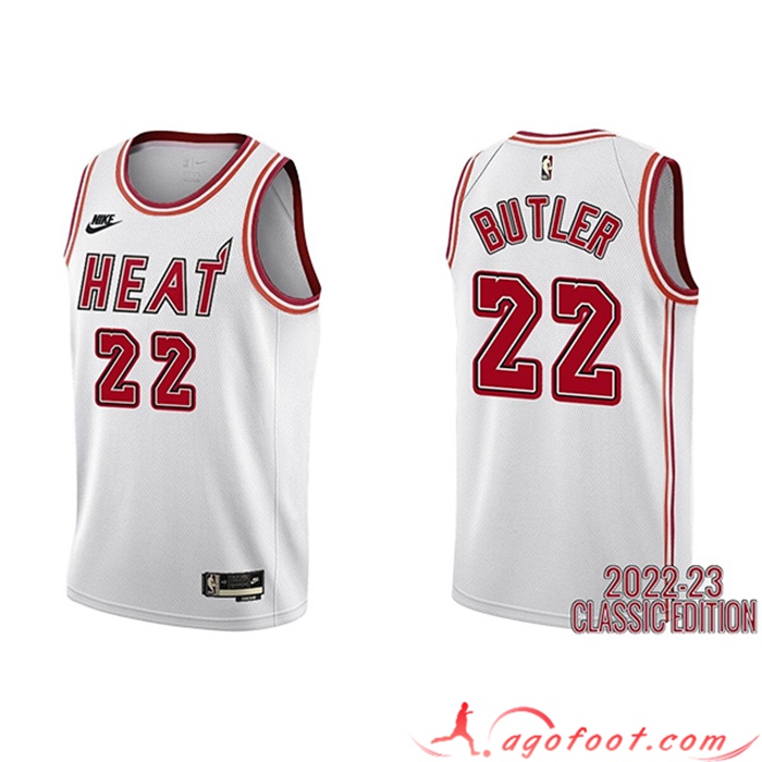 Maillot Miami Heat (BUTLER #22) 2023/24 Blanc -02