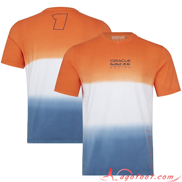 T-Shirt F1 RedBull Racing Team Orange/Blanc/Bleu 2023