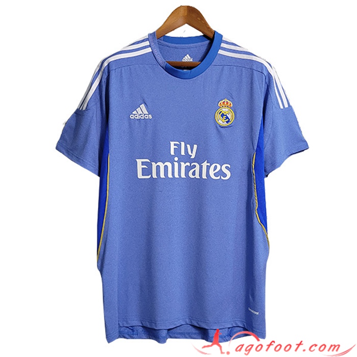 Maillot de Foot Real Madrid Retro Exterieur 2013/2014