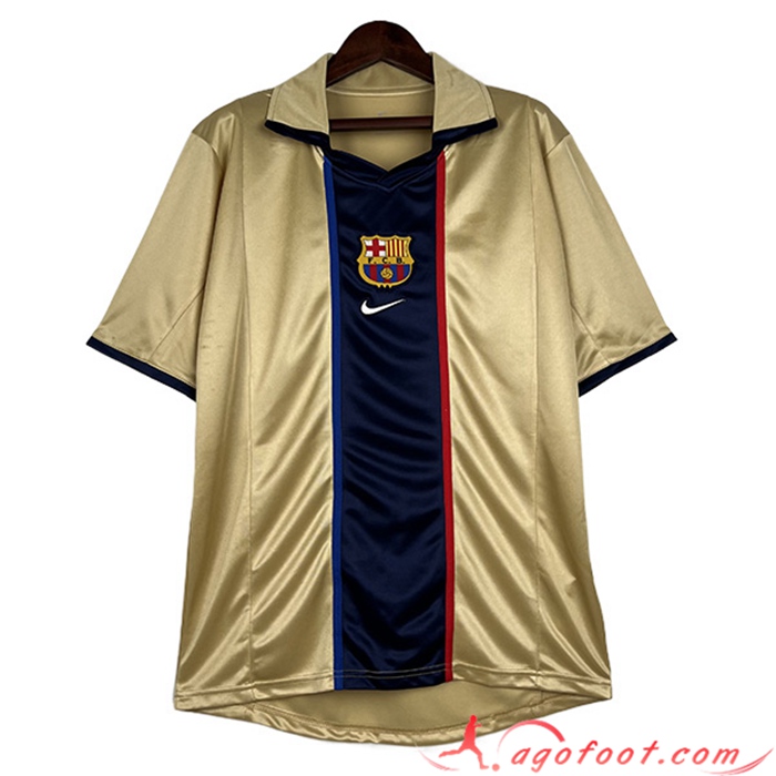 Maillot de Foot FC Barcelone Retro Exterieur 2002/2003