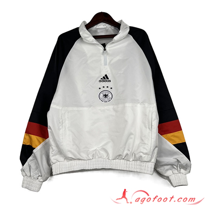 Coupe-Vent Allemagne Blanc 2023/2024 -02