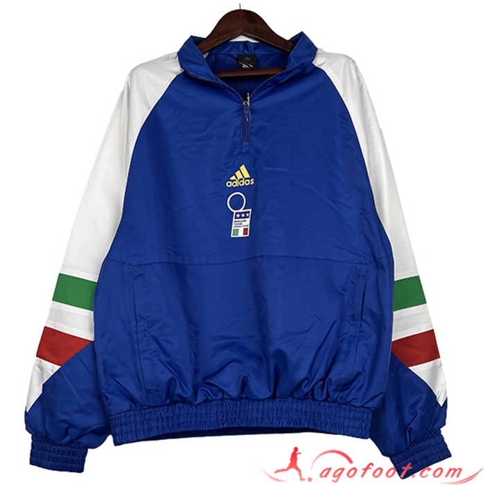 Coupe-Vent Italie Bleu 2023/2024 -02