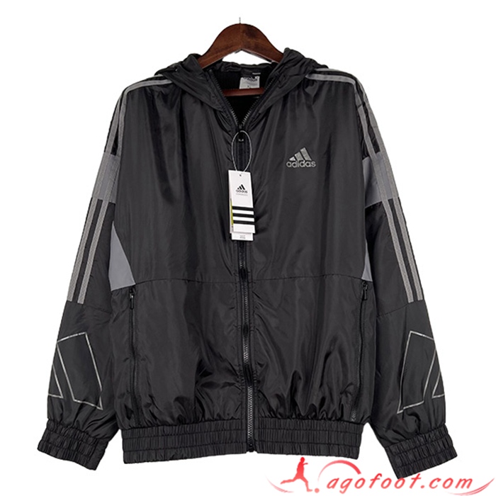 Coupe-Vent Adidas Noir 2023/2024 -03