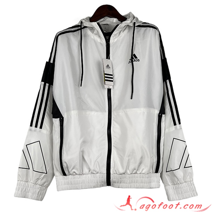 Coupe-Vent Adidas Blanc 2023/2024