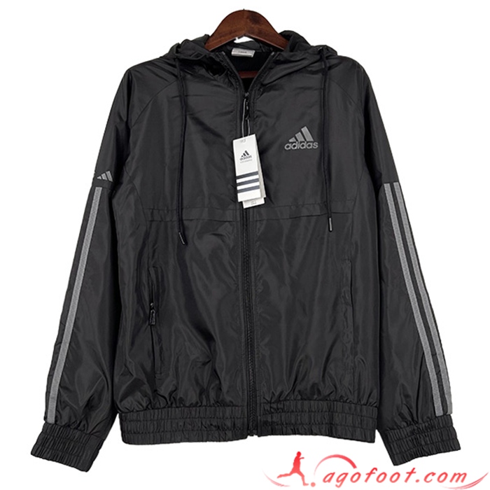 Coupe-Vent Adidas Noir 2023/2024 -02
